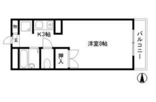 余部駅 徒歩47分 3階の物件間取画像